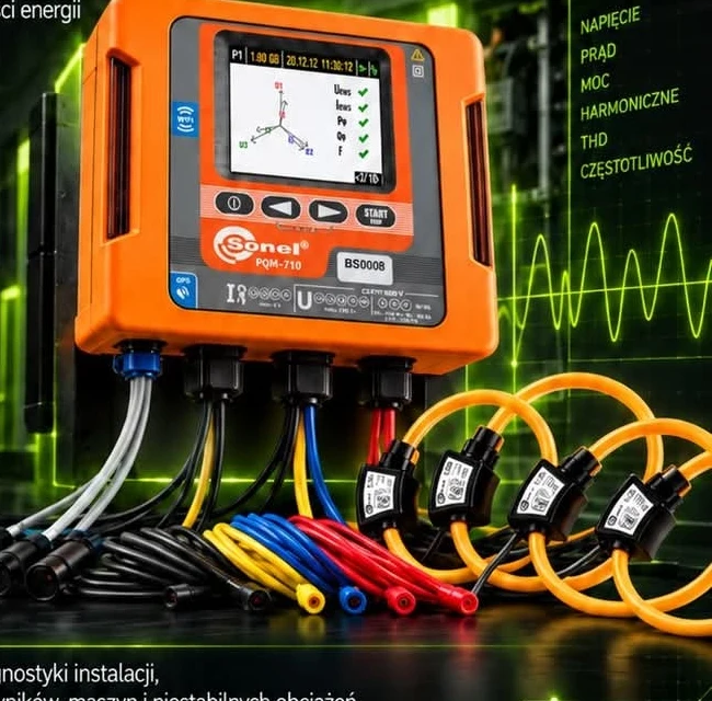Analizator jakości zasilania Sonel PQM-710 4G — DEX-MAX